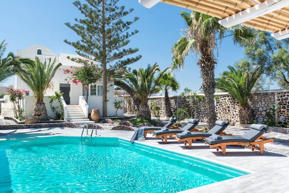 Damma Beachfront Luxury Villa Kamári المظهر الخارجي الصورة